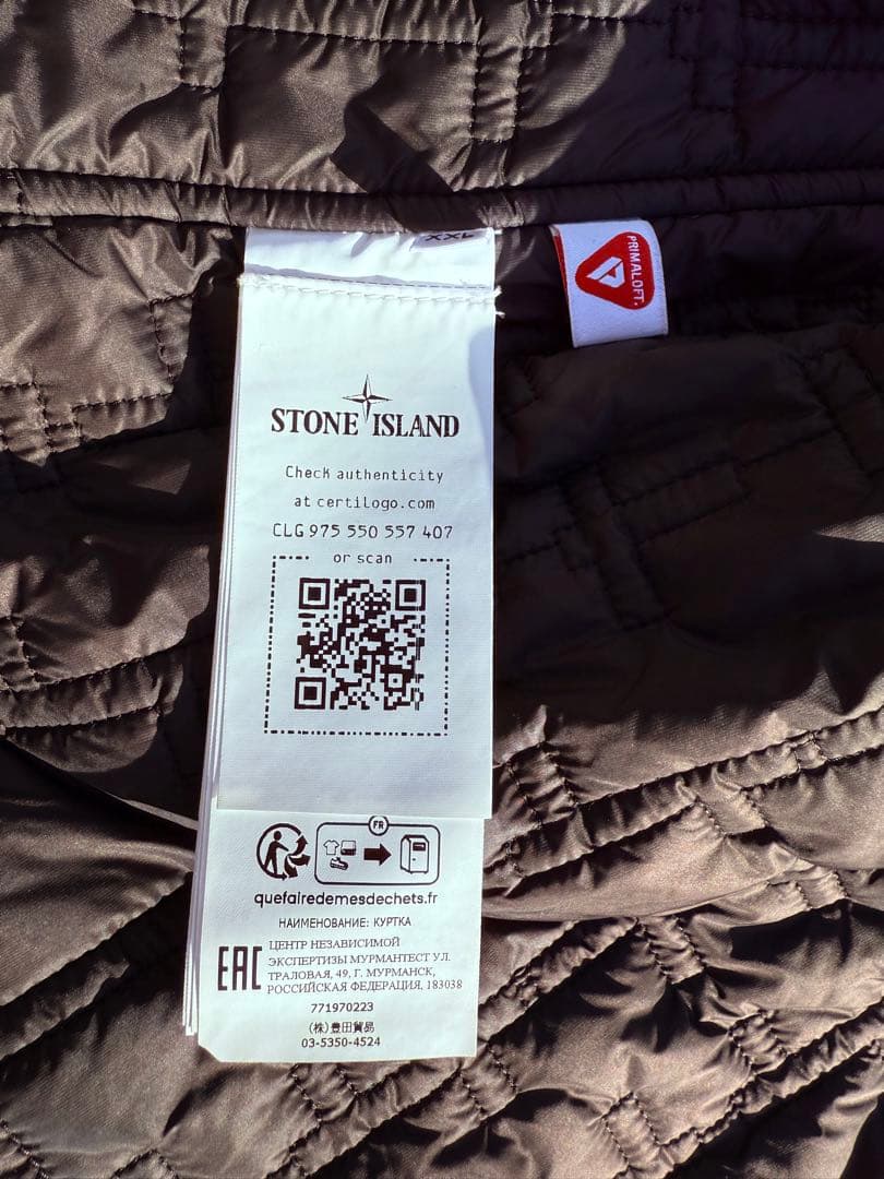 ジャケット・アウター Stone  Shadow TELA PLACCATTA