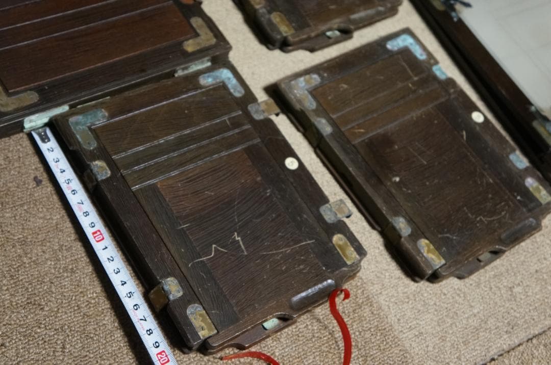 レトロ OKUHARA CAMERA オクハラカメラ 蛇腹 木製 大判　LPL