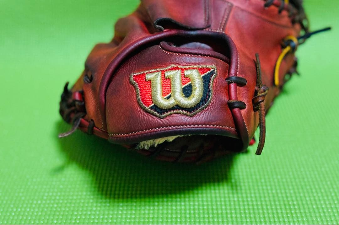 【爆音】日本製　Wilson staff ウィルソン　硬式 キャッチャーミット