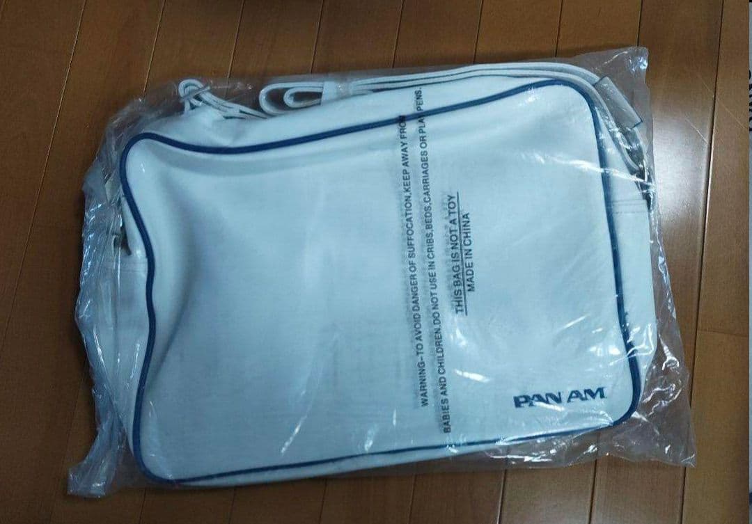 PAN AM　パンナム　ショルダーバッグ　白色　未使用