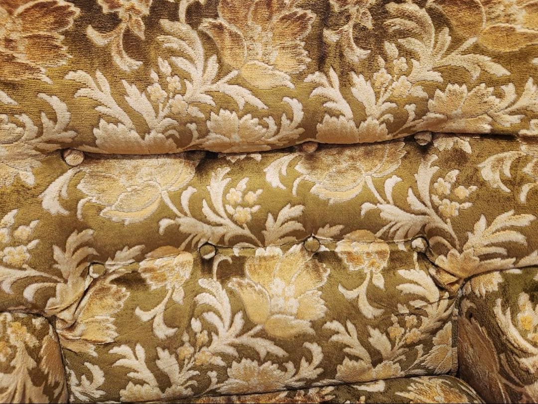 オールドカリモクkarimoku 金華山1人掛けソファ クラシック　アンティーク