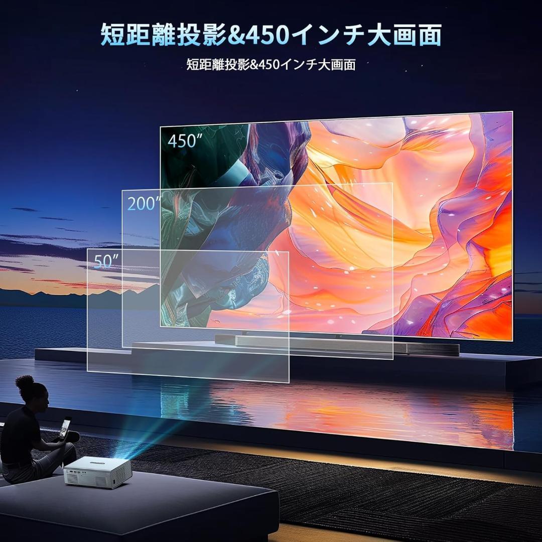 【開封済・未使用】OWNKNEW GC357 プロジェクター 家庭用 小型 ＃2