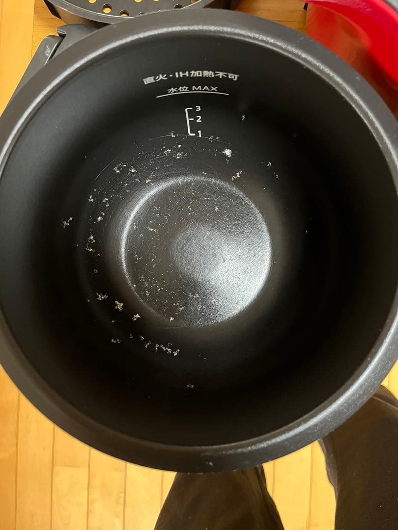 2021年製 水なし自動調理鍋 HEALSIO ヘルシオ KN-HW16F-R