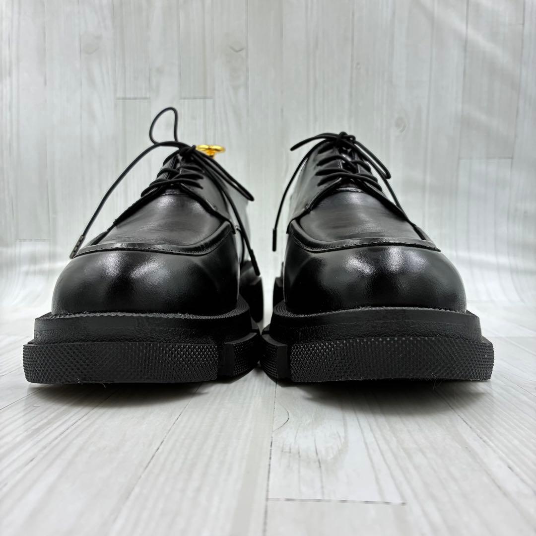 定番✨MANA✨厚底レースアップシューズ 24.5㎝ ブラック
