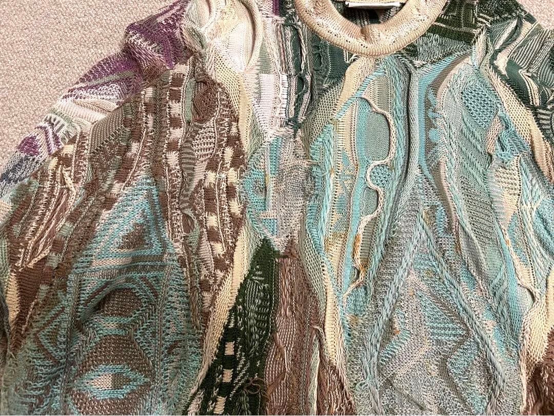 COOGI クージー 3Dニット マルチカラーニット