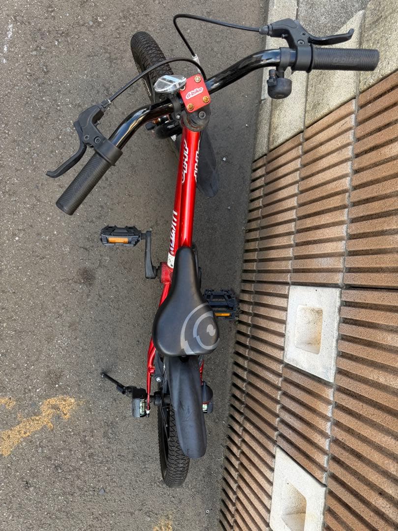 D-bike 16インチ 子供用自転車 レッド　取引限定