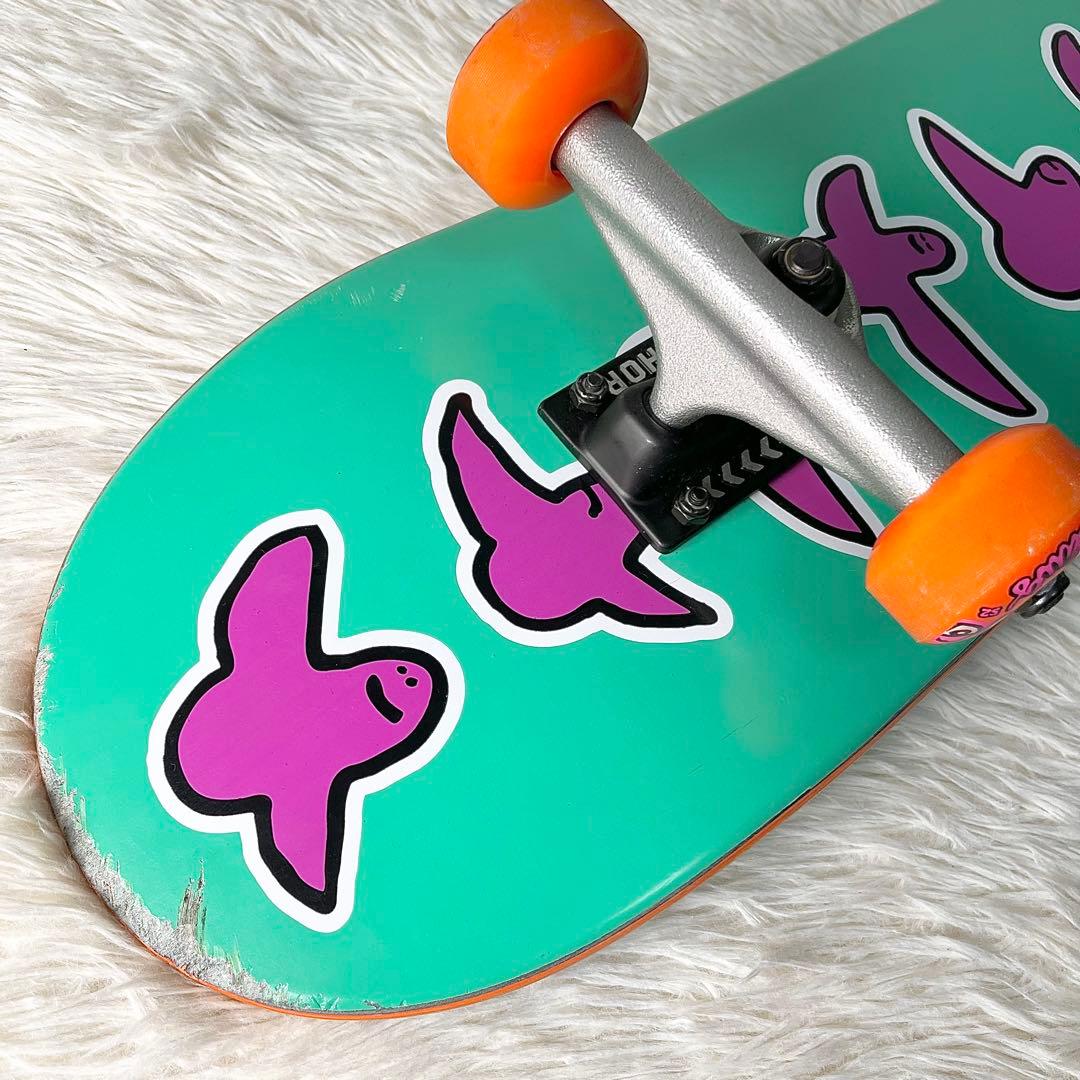 【美品】KROOKED クルキッド スケートボード コンプリート