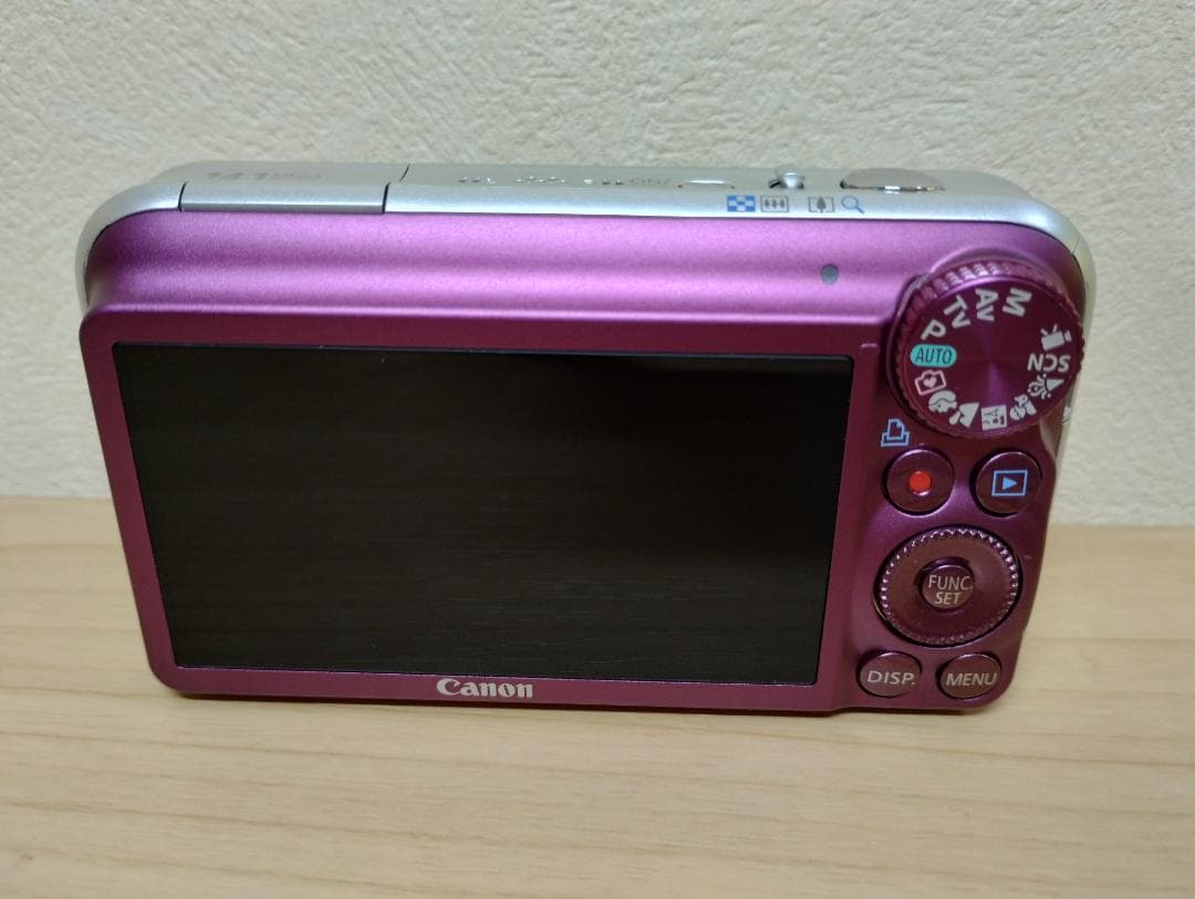 Canon PowerShot SX210 IS キャノン パープル デジカメ