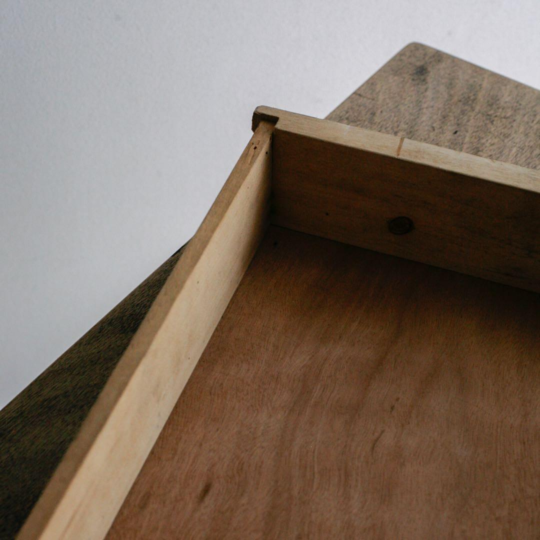 フランス アンティークデスク パイン 古家具 無垢材 ブロカント