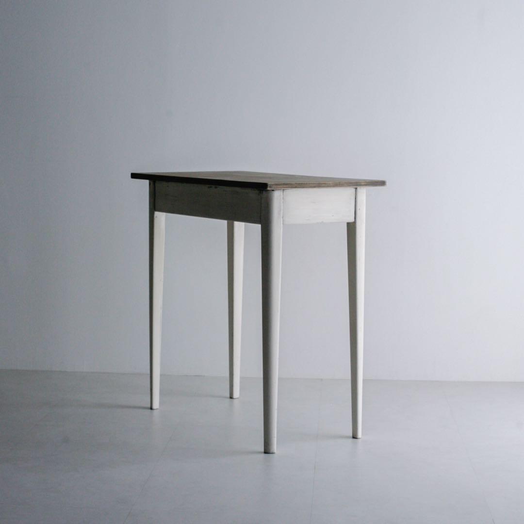 フランス アンティークデスク パイン 古家具 無垢材 ブロカント