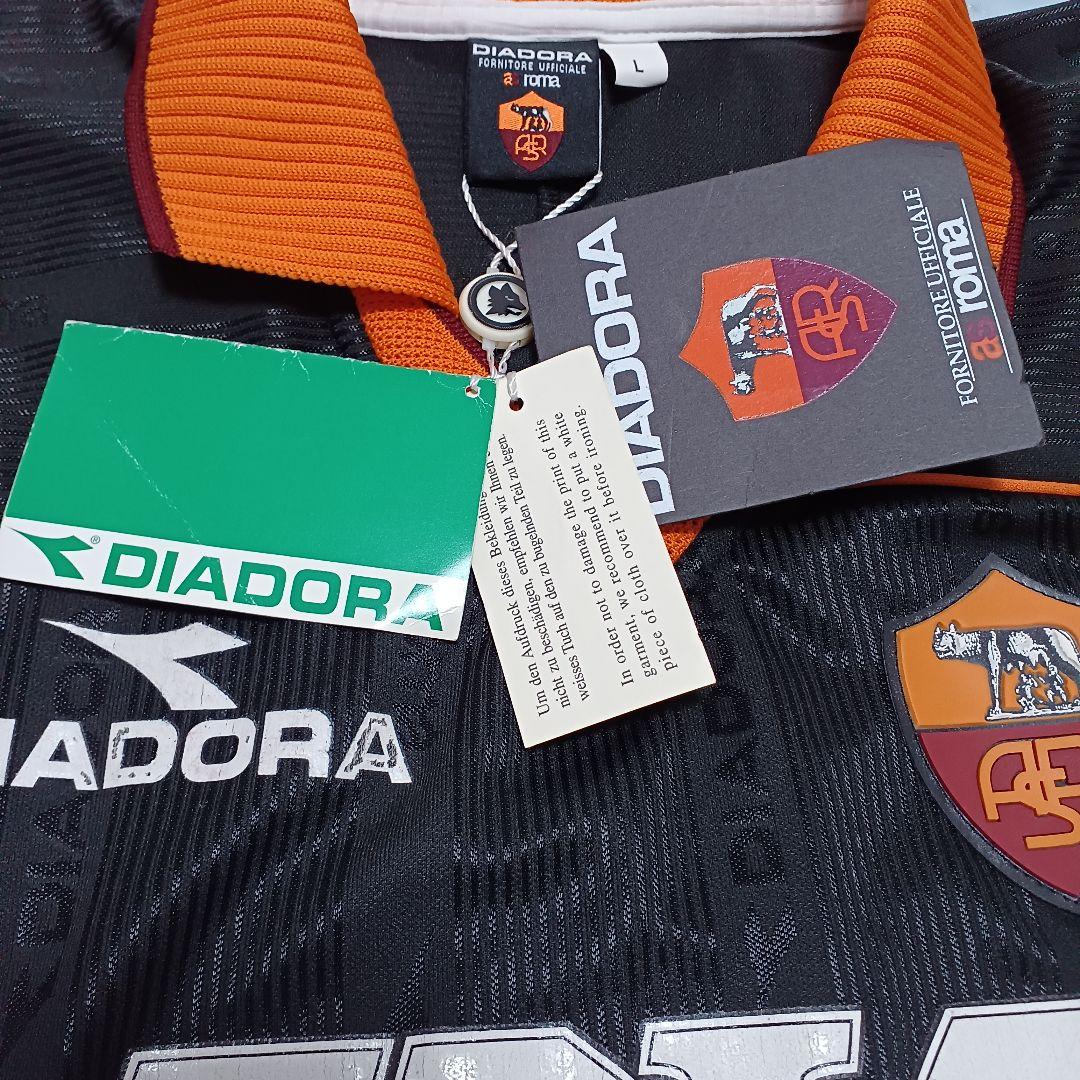 1999 - 00 diadora Roma away 3rd ユニフォーム