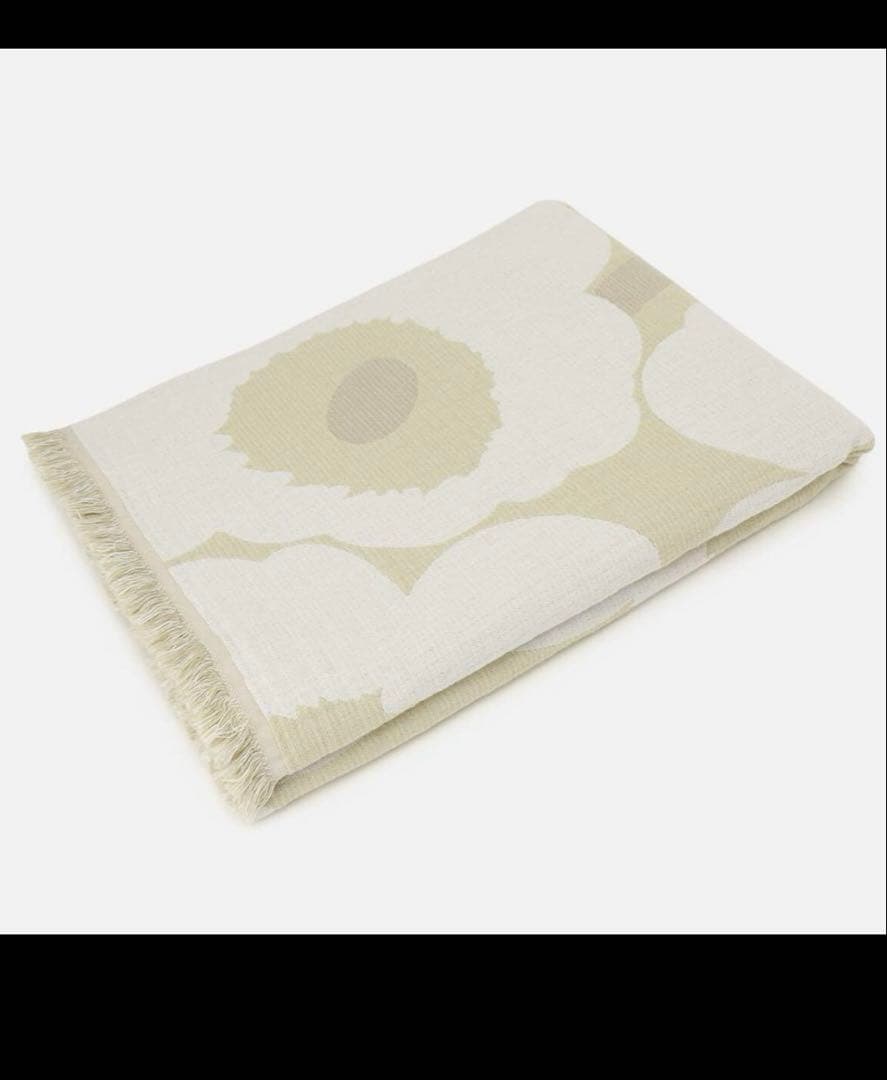 【未使用】Unikko Jacquard Huopa ブランケット150×220
