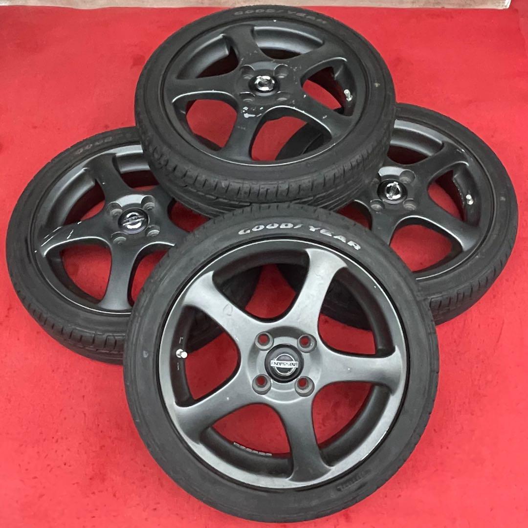 送料無料165/50R15グッドイヤーEAGLE LS2000アルミホイール4穴