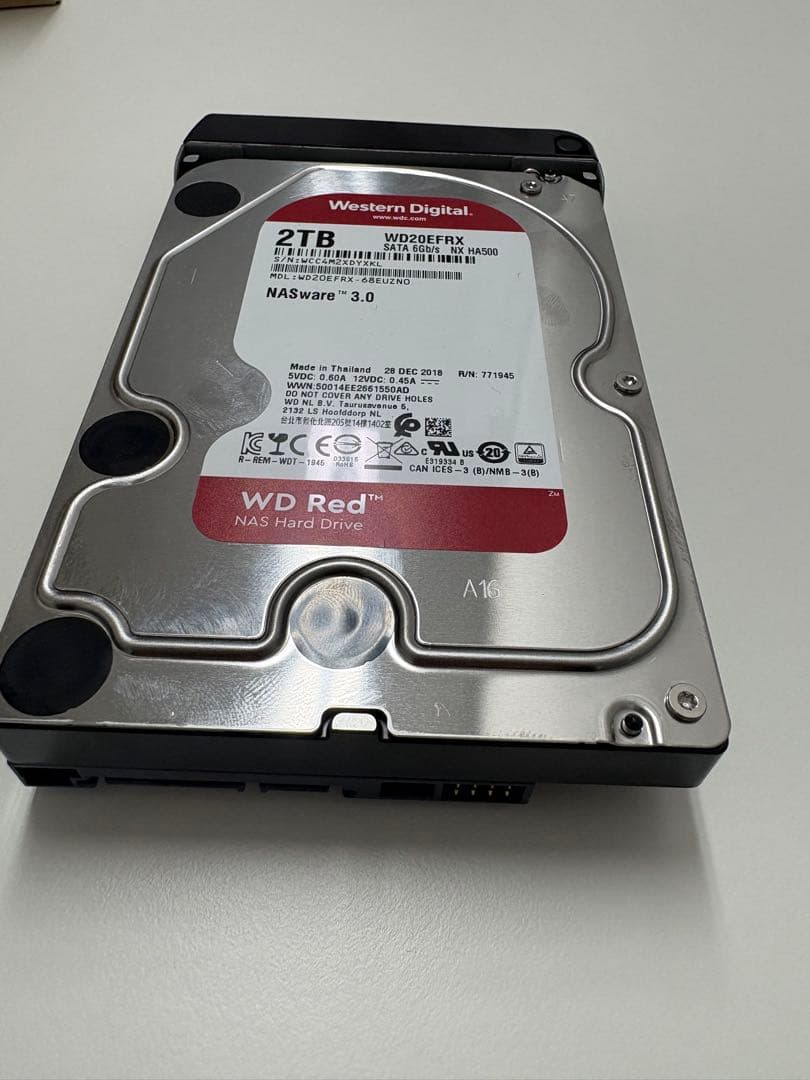 TeraStation 交換用HDD NAS専用HDD 2TB