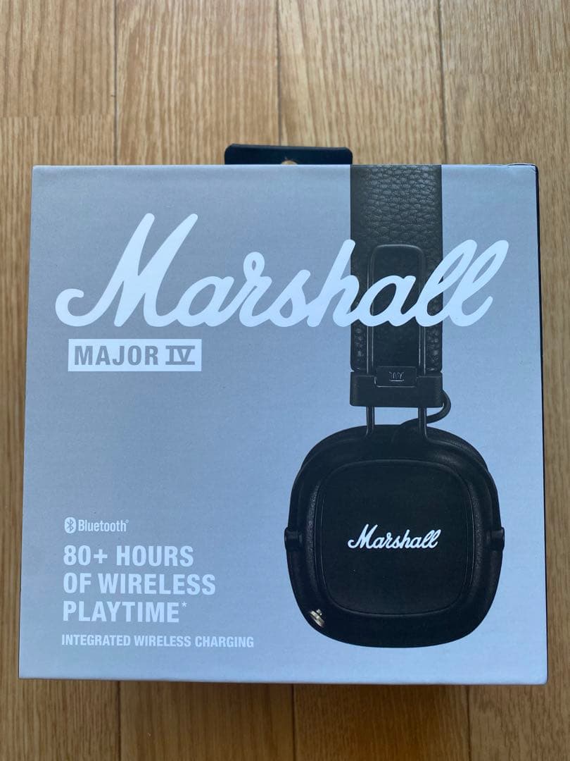 新品 Marshall IV ワイヤレスヘッドホン ブラック