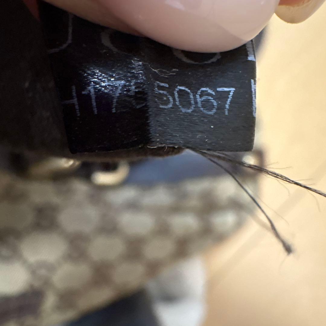 GUCCI GGパターン ハンドバッグ ベージュ/ブラウン