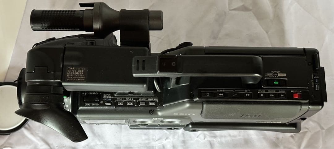 【値下】【希少】Sony CCD-V5000 VideoHi8 PRO 付属品付