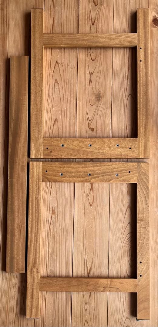 に*ろ様 楠 天然無垢 デスク 学習机 橋詰家具製 ラスク 110cm 最後の一