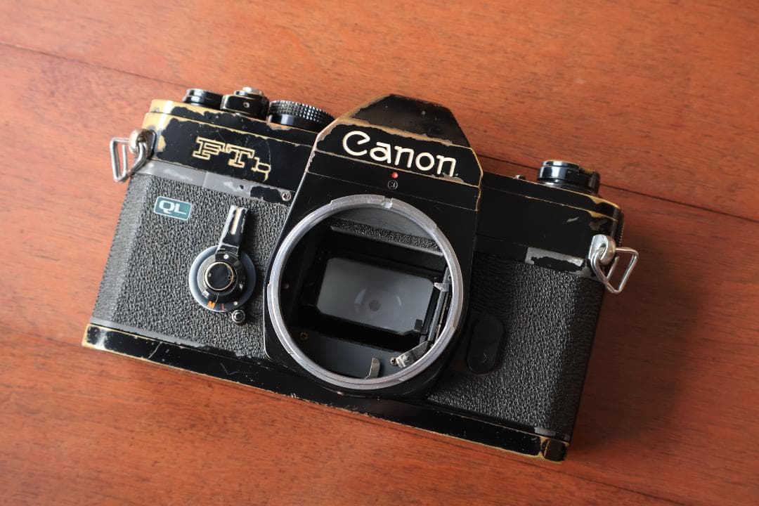 整備済 キャノン Canon FTb-N QL ブラックボディ エイジング仕様