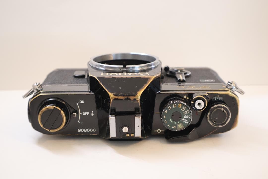 整備済 キャノン Canon FTb-N QL ブラックボディ エイジング仕様