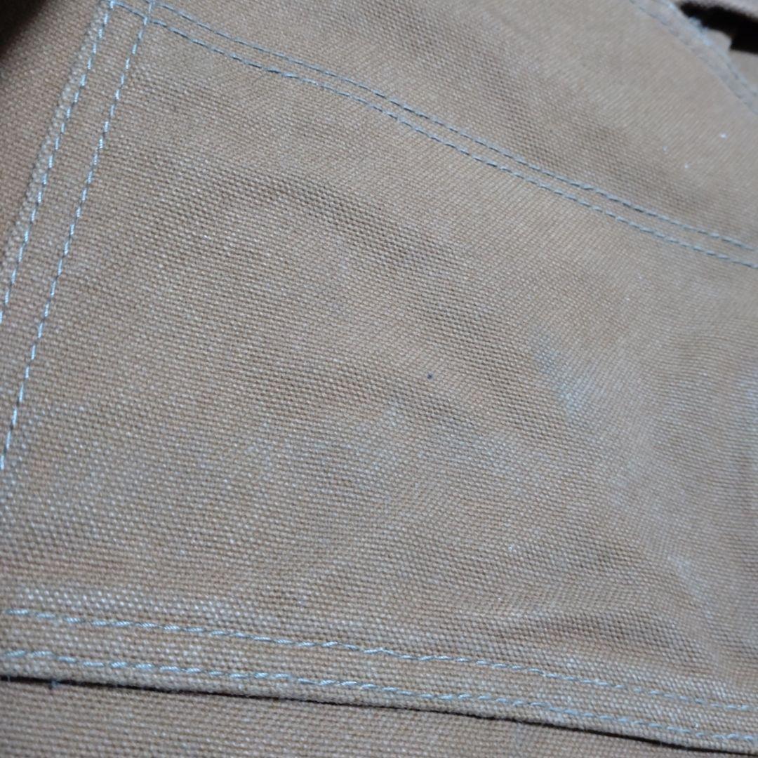 アイアンハート　brownダック　オーバーオール　サイズ38