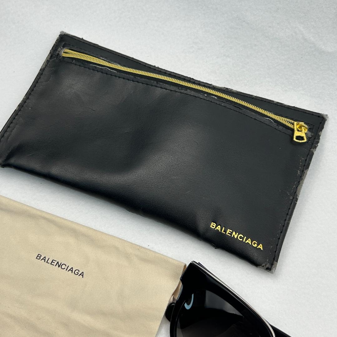 ハ*ー様 Balenciaga（バレンシアガ）サングラス ブラック イタリア製