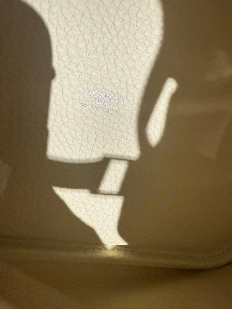 エルメス。ピコタンMM。Ｋ刻印ジョーヌプッサン。最終値下げ！