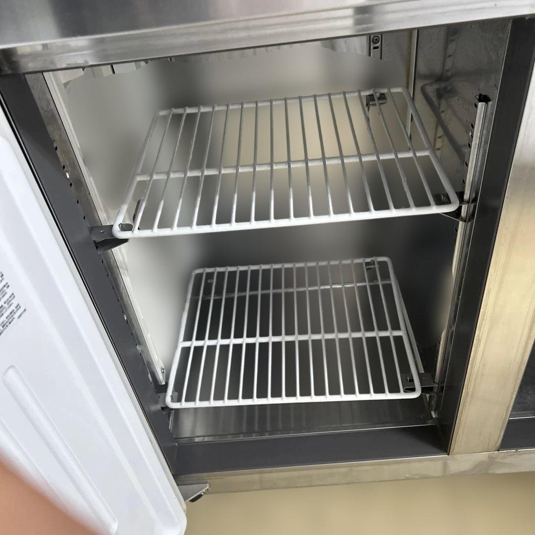 6847【程度良好】2023年製 業務用冷凍冷蔵コールドテーブル 100V