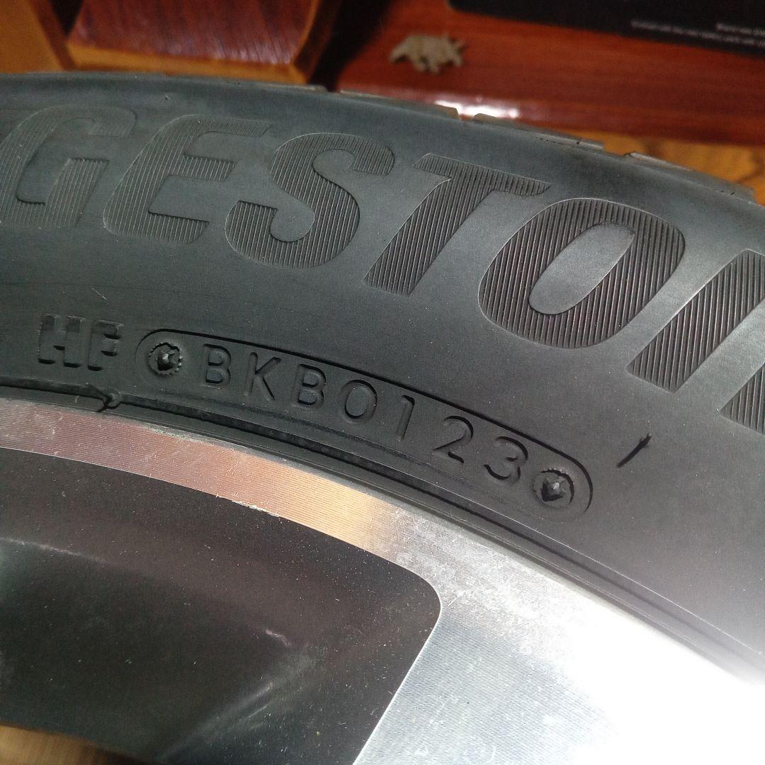 一休 ホンダ 17インチ RSZ純正ホイールタイヤセット ブリジストン