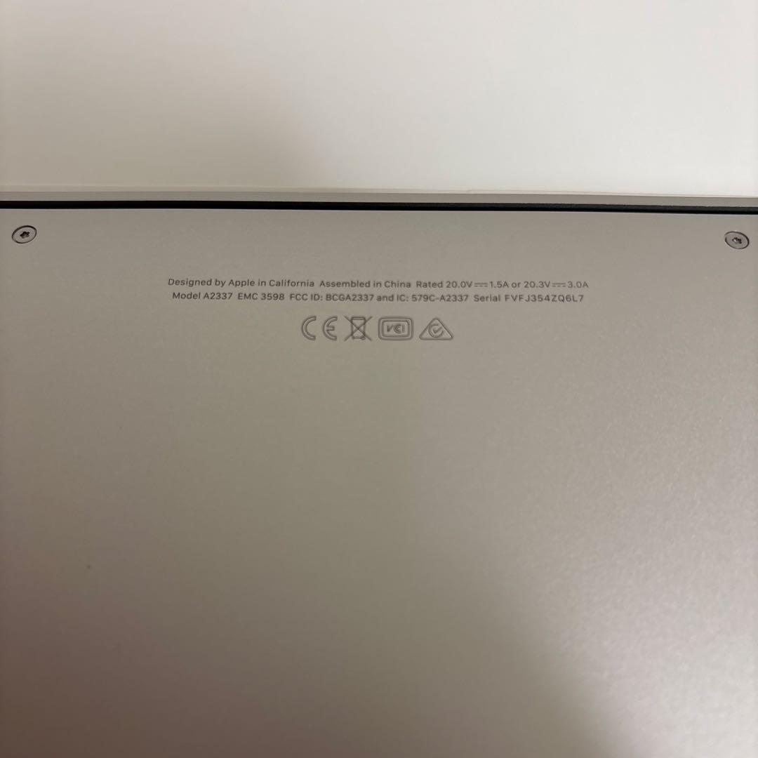 MacBook Air 2020 13インチ メモリ8GB M1 256GB