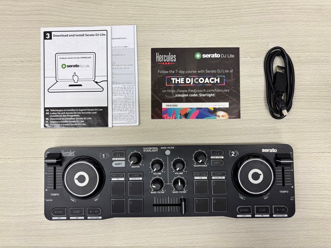 Hercules DJCONTROL STARLIGHT DJコントローラー