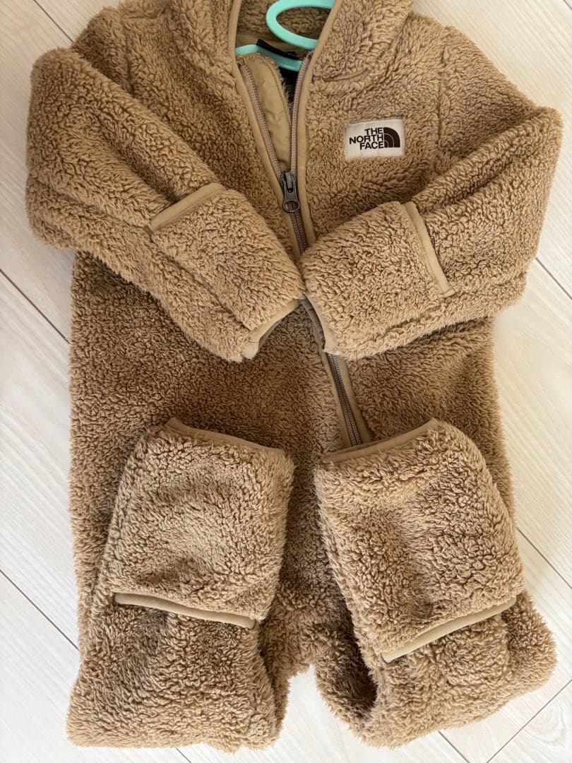 【美品！】THE NORTH FACEくま耳カバーオール12-18M