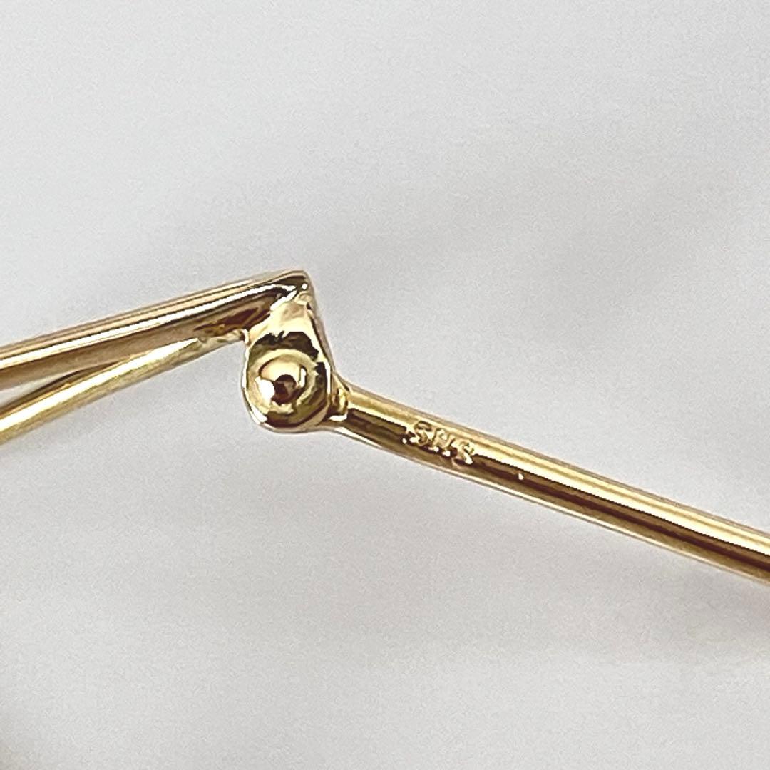 アクセサリー SHIHARA Triangle Pierce 15 18K YG