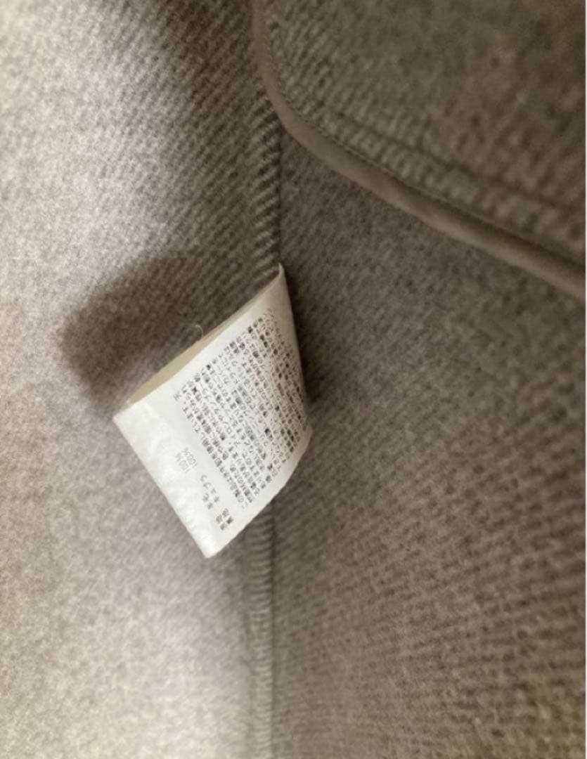 HYKE DOUBLE FACE TRENCH グレー サイズ2