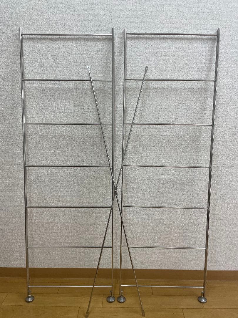 2020年購入品 無印良品　ステンレスユニットシェルフ①