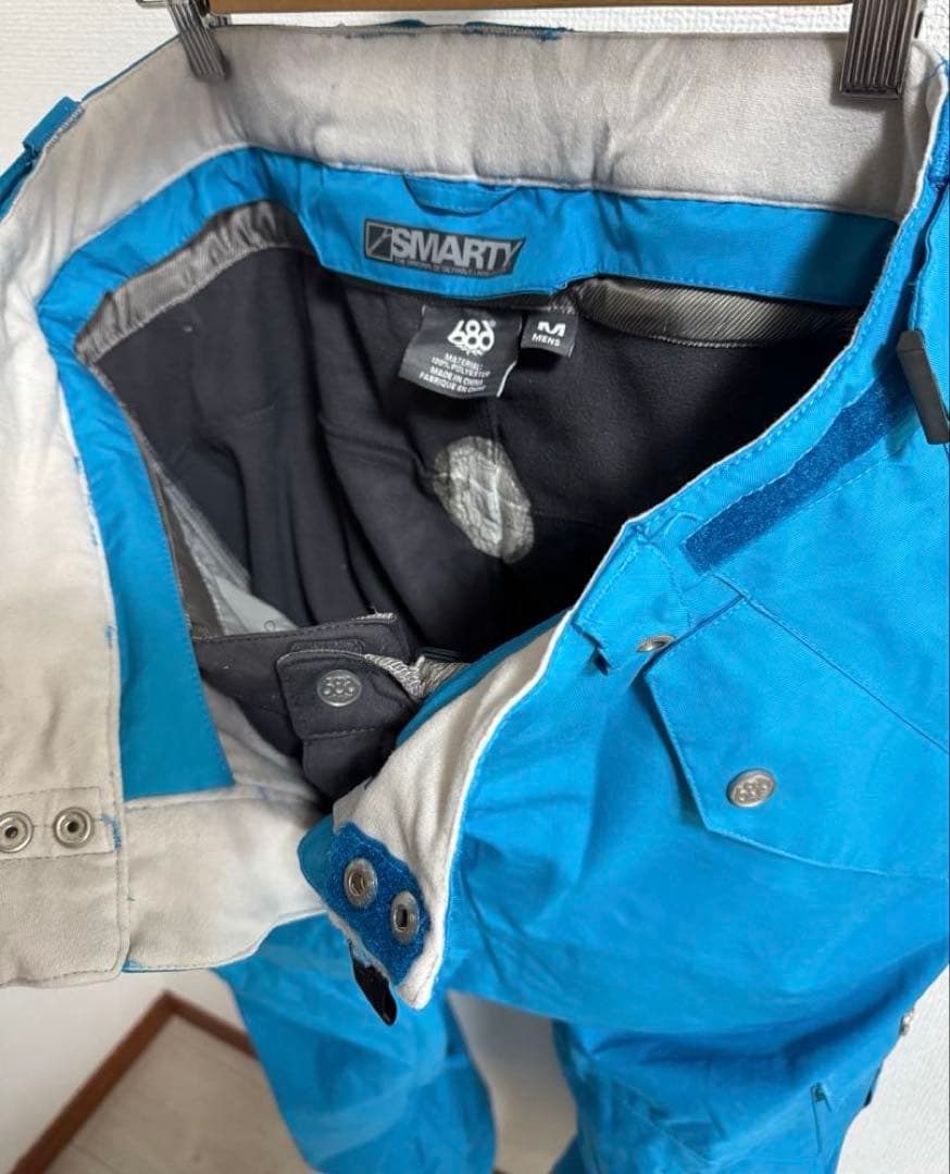 686 スノーボードウェア 上下 インナー&パスケース付