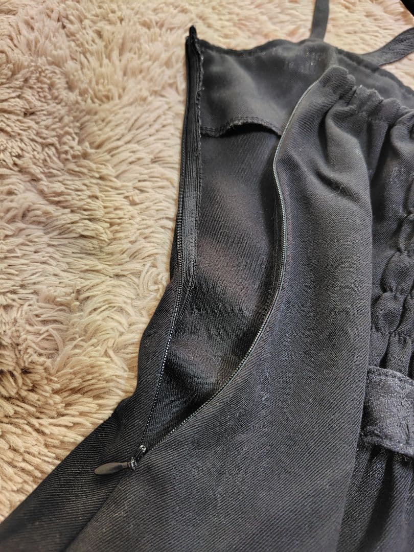 エイチナオトh.naoto Bloodチョーカー風燕尾ドレスワンピ蝶刺繍Y2K