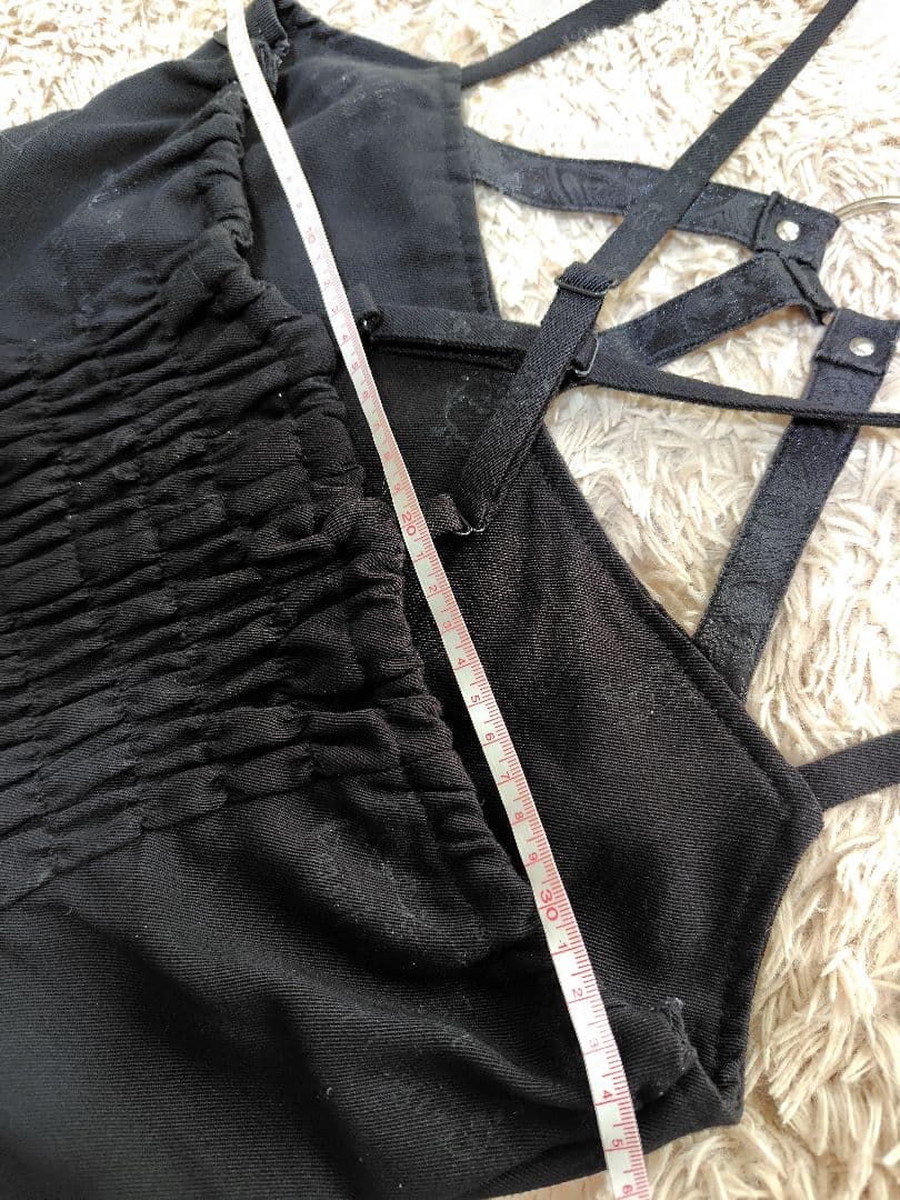 エイチナオトh.naoto Bloodチョーカー風燕尾ドレスワンピ蝶刺繍Y2K