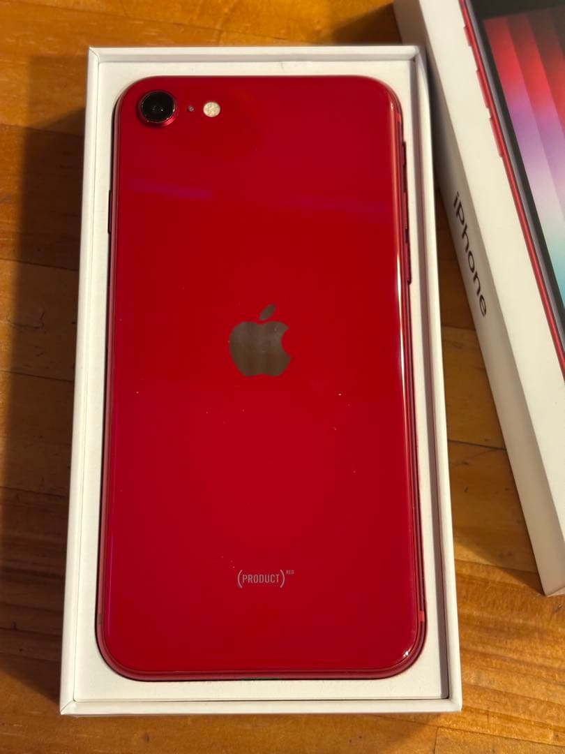 ジャンク品　iPhone SE 第3世代 128GB (PRODUCT)RED