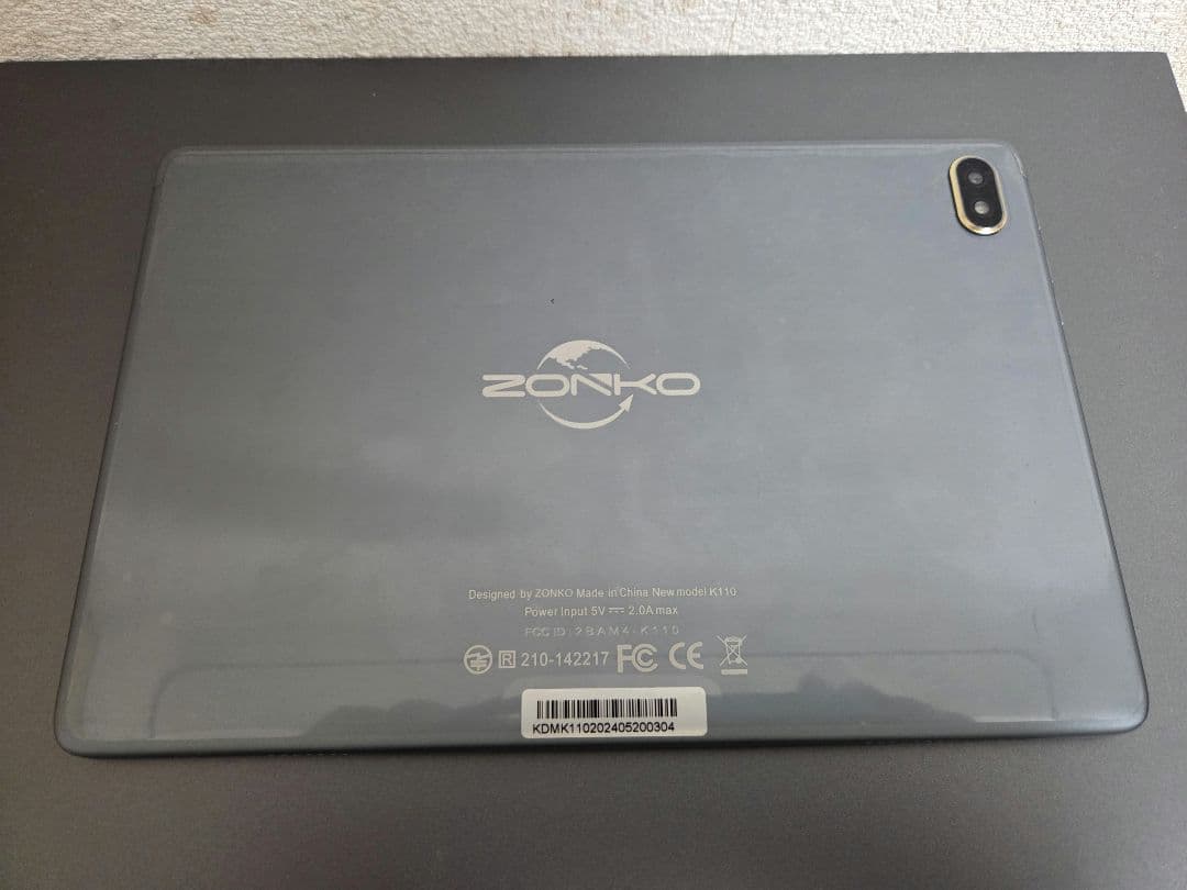 【即売れ価格】ZONKO タブレットPC 10インチ 8GB/128GB