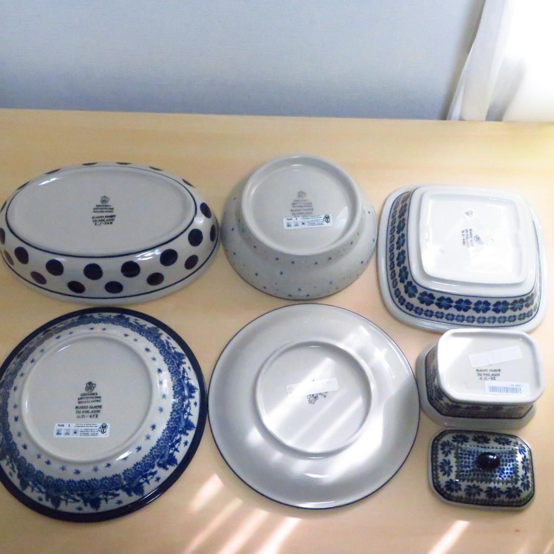 【ツェラミカ】未使用 食器 6点セット オーバル皿・コンテナ・スクエア皿等