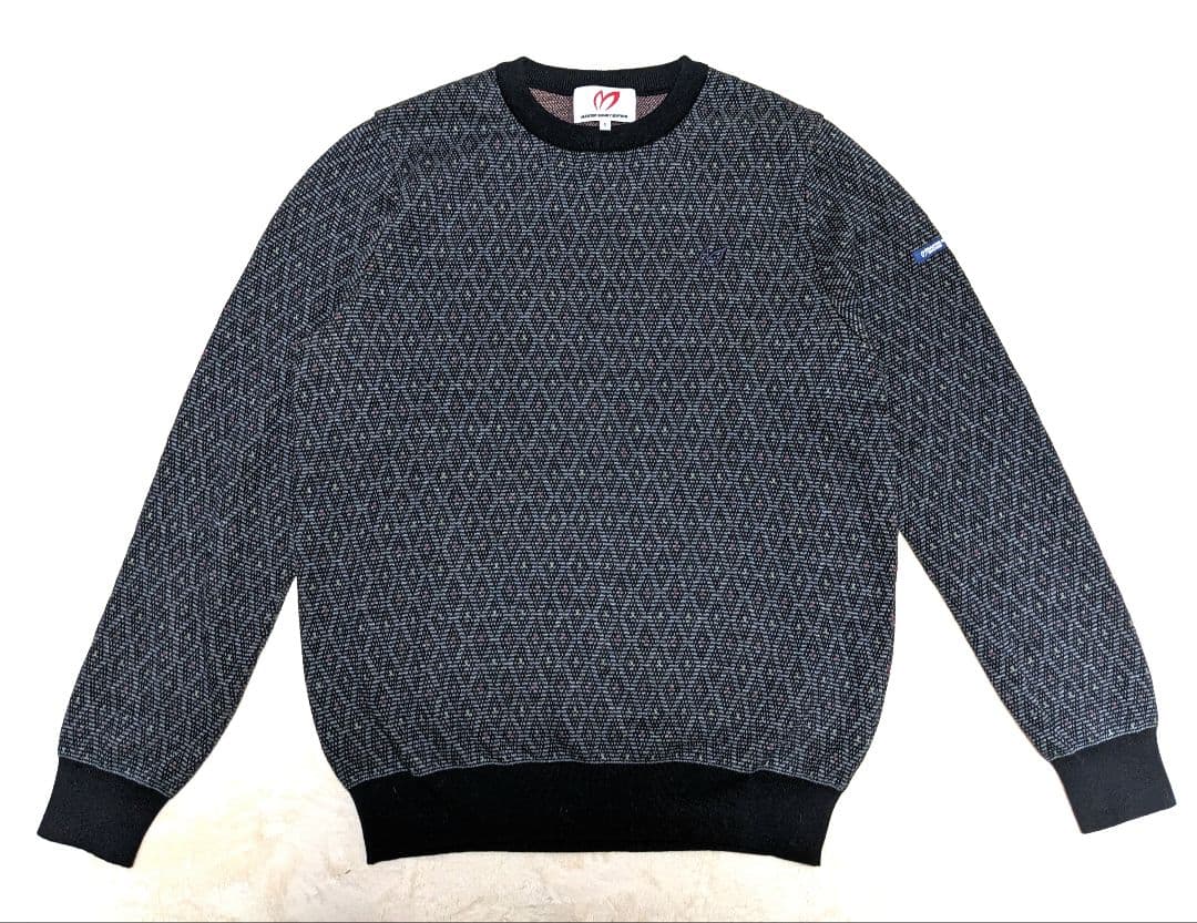 極美品✨MASTER BUNNY メンズウェア　ニットブルゾン サイズ５