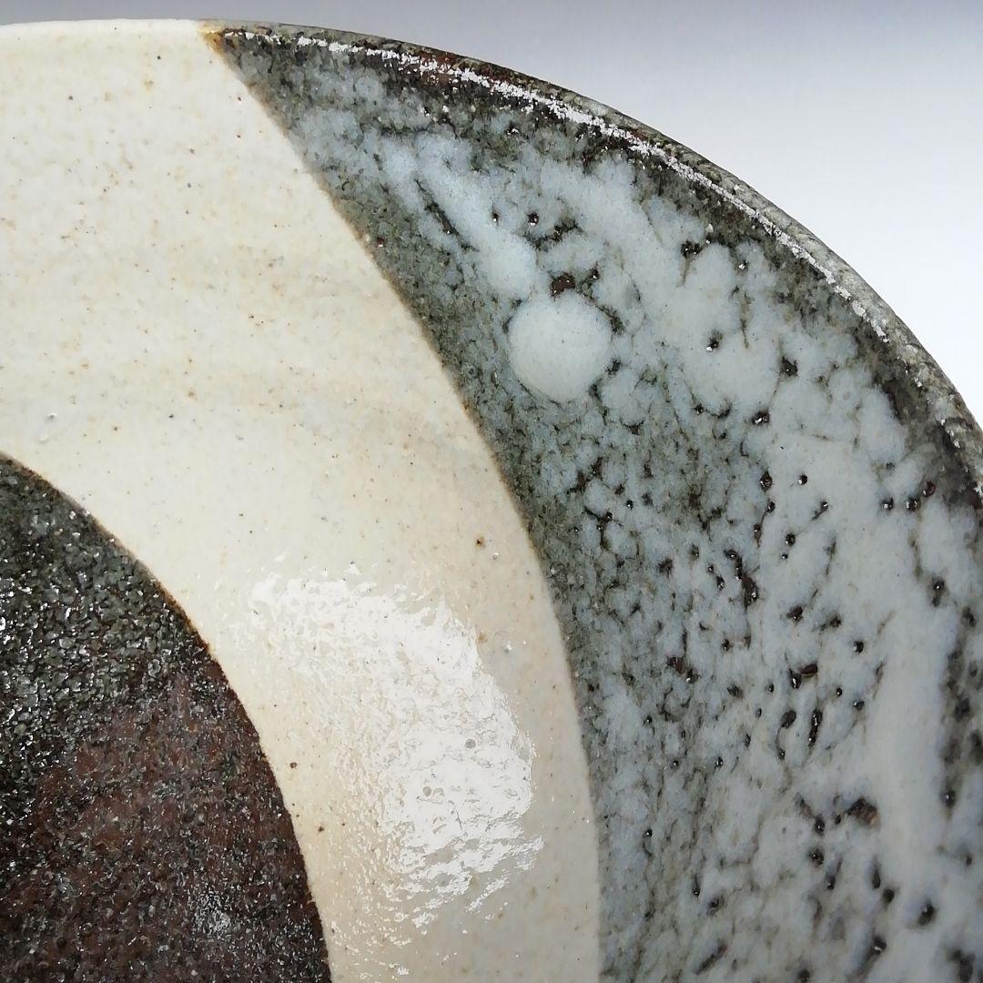 Ｔ１１　茶碗　『斑唐津手　茶碗』『奥村考山造』　共箱　抹茶碗　茶道具