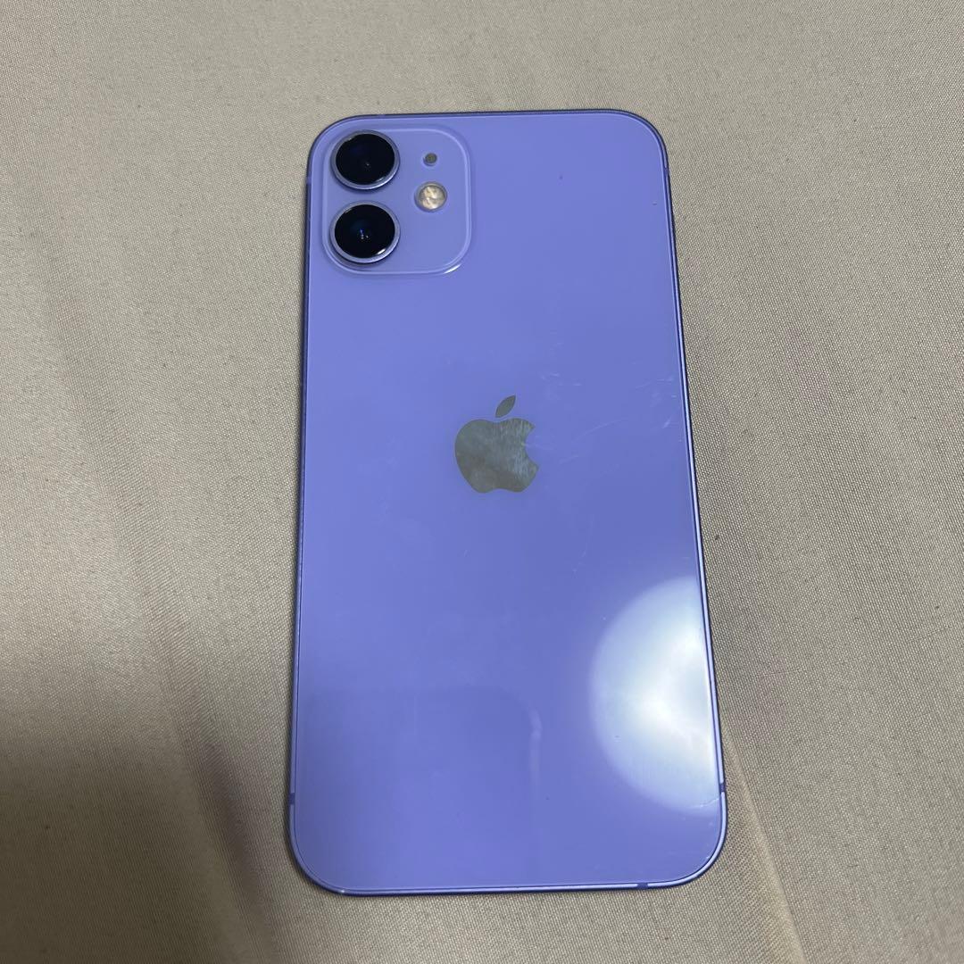 iPhone12mini 64GB アイフォン12ミニ パープル スマホ