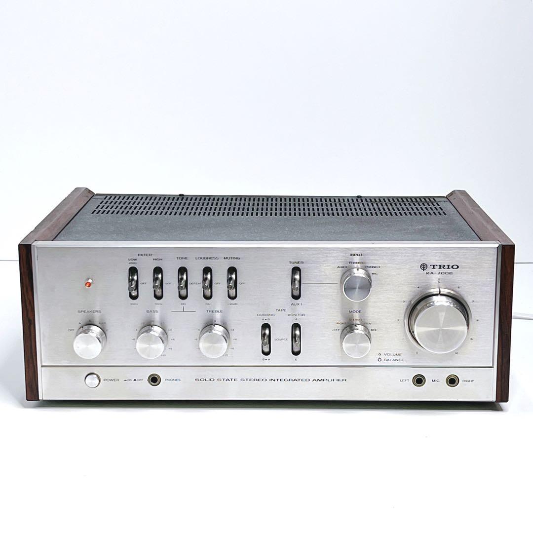 【良品・動作品】 TRIO KA-7006 プリメインアンプ ヴィンテージ