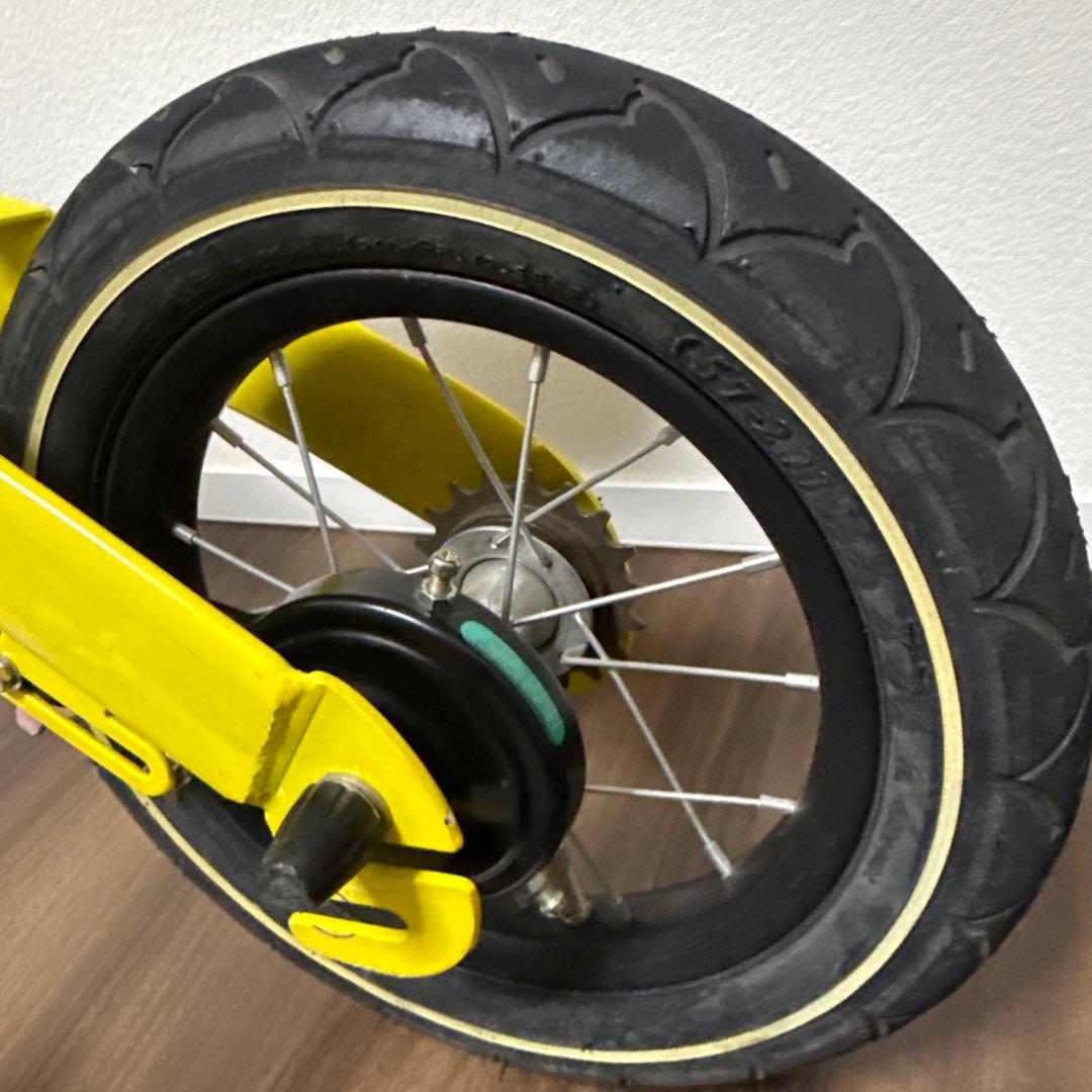 未使用部品有り 12インチ へんしんバイク イエロー Henshin Bike