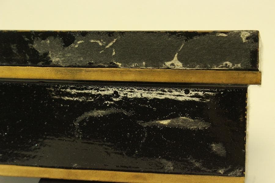 雛道具 ミニチュア 蒔絵 箪笥 長持 木製 時代物(A980)