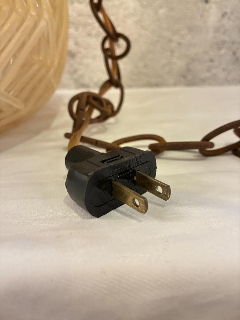 USヴィンテージ　スパゲティランプ　推定1950〜60年代