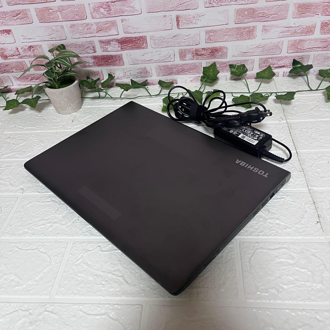 ★中古東芝 SSD新品128GB メモリ8GB★R63/P ノートPC90