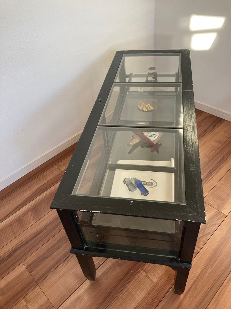アンティークガラスショーケース